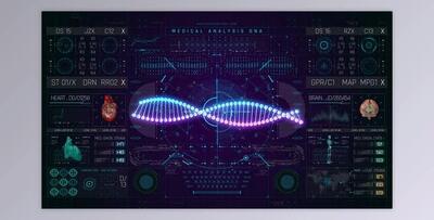 HUD PRO Medical DNA (Videohive 48797990) - AE Project
