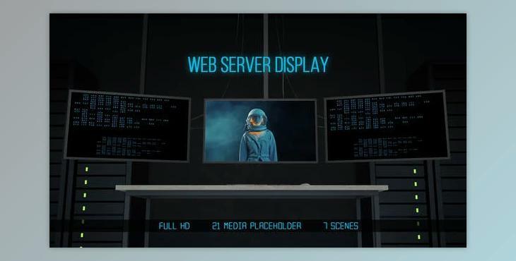 Web Server Displays (Videohive 45505821) - PR Project