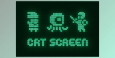 Vintage CRT Monitor Effect - 92006590