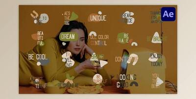 Abstract Shapes Titles for After Effects (Videohive 45707426) - AE Project