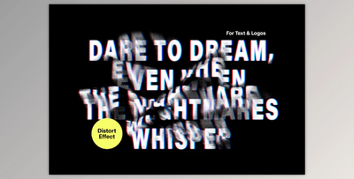 Distorted Glitch Text Effect - 91904813