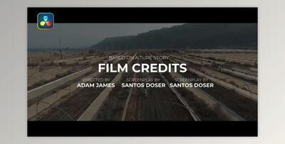 Film Credits Pack V.1 (Videohive 33259276)