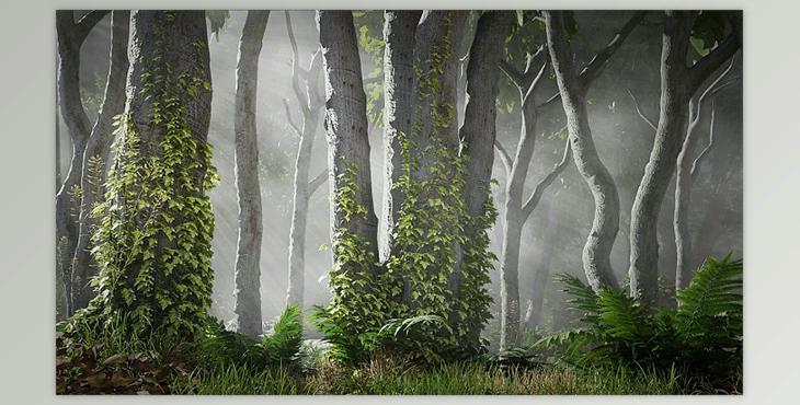 Blender Market – Botaniq v7 – Tree And Grass Library
