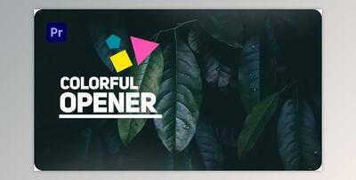 Colorful Opener For Premiere Pro (Videohive 32731318) - PR Project
