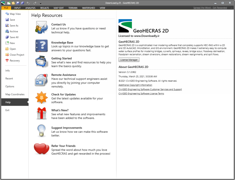 CivilGEO GeoHECRAS 3.1 x64