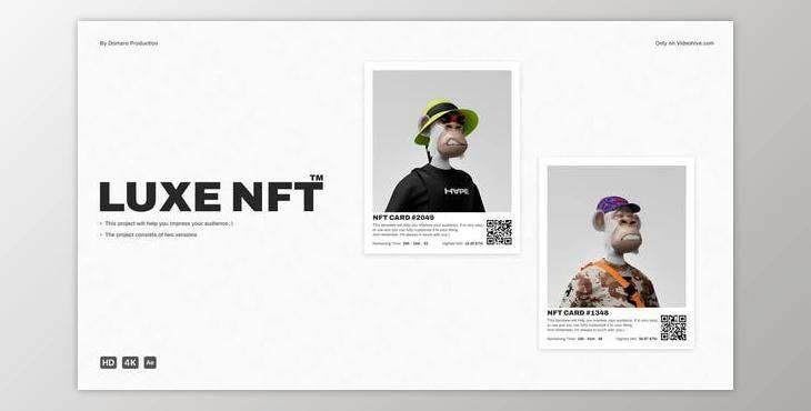 Luxe NFT (Videohive 36658261) - AE Project