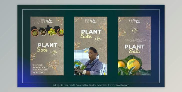 Garden Instagram Story MOGRT (Videohive 51948126) - PR Project