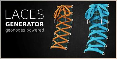 Blender Market – Laces Generator v1.0