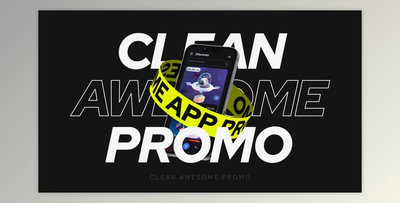 Big Typo App Promo (Videohive 37642614) - AE Project