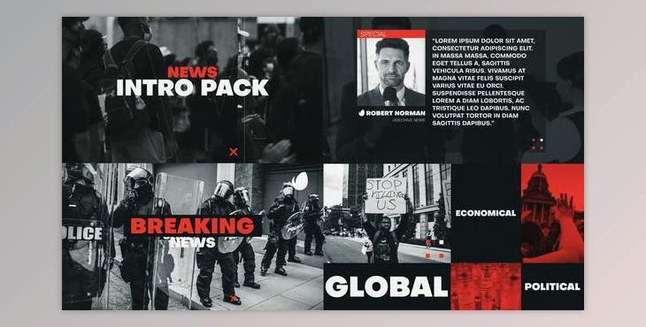News Intro Pack (Videohive 34368150) - AE Project