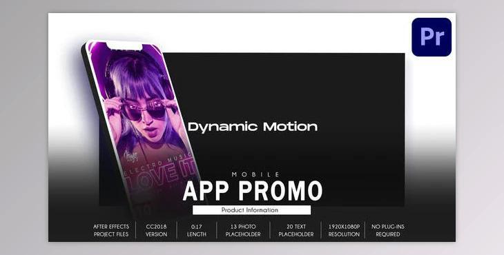 Mobile App Promo Dynamic Fast Mogrt 102 (Videohive 36267524)