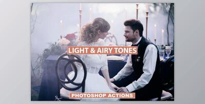 Photoshop Actions Light Airy Tones