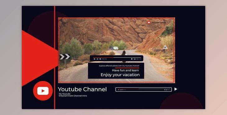 Youtube Intro (Videohive 49707765) - AE Project