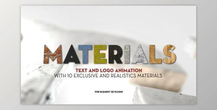 Materials (Videohive 5434655)