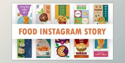 Food Instagram Story Template (Videohive 35758267) - AE Project