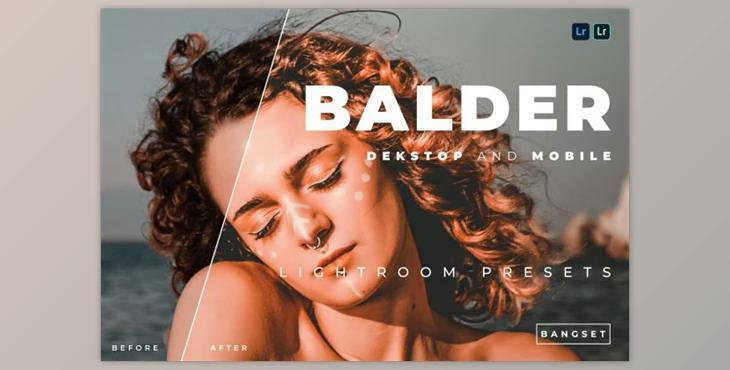 Balder Desktop and Mobile Lightroom Preset by Bangset