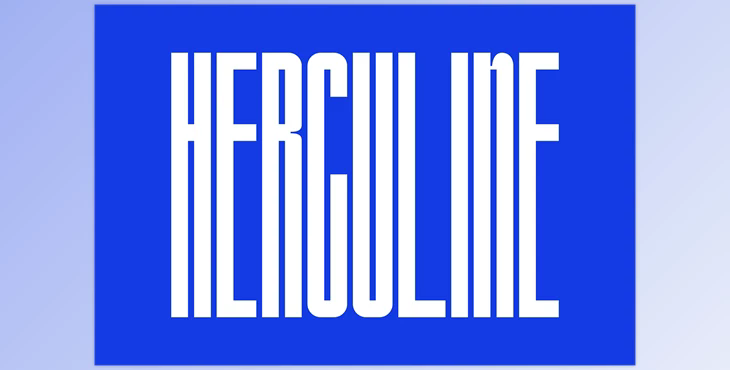 Herculine - Condensed Display Font