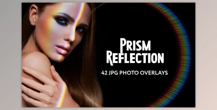42 Prism Refection Photo Overlays