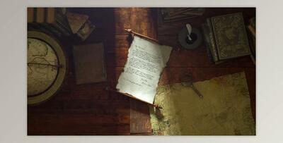 Scroll Parchment Intro (Videohive 33070591) - AE Project