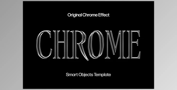 Metallic Chrome Text Effect - 92526903