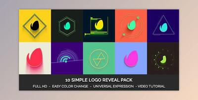 Simple Logo Reveal Pack (Videohive 19322145)