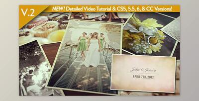 Wedding Photos Slideshow (Videohive 4565295) - AE Project