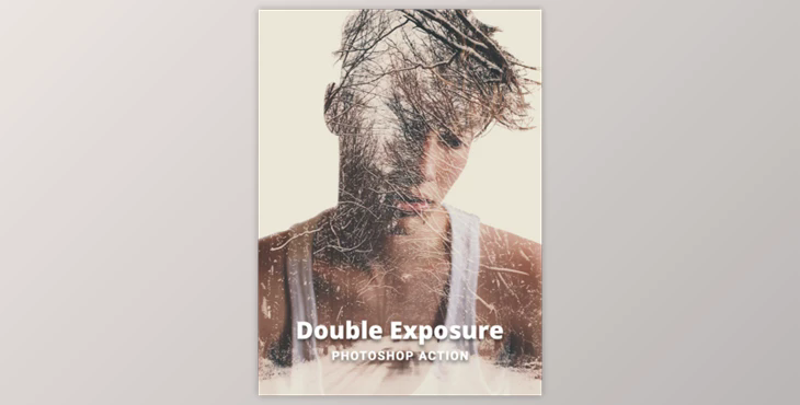 Double Exposure Photoshop Action By RageStudio (ATN, ABR)
