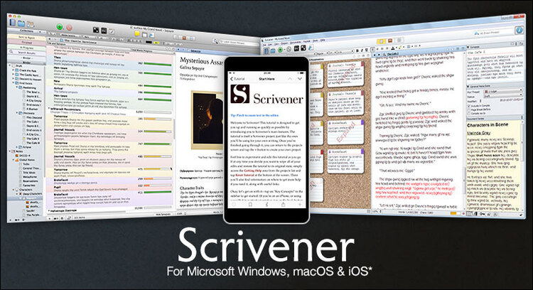 Scrivener 3.1.5.1 Win / 3.3.1 macOS