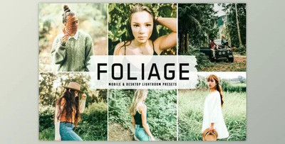 Foliage Pro Lightroom Presets 6481486 (Mob, Desk)