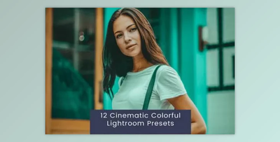 12 Cinematic Colorful Lightroom Presets - 7DGWG6W