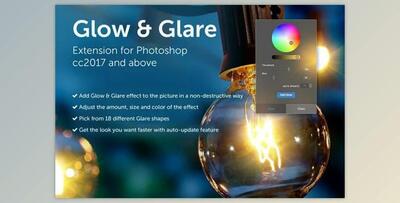 Glow & Glare – Photoshop Extension (zxp, pdf)