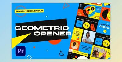 Geometric Opener 3 in 1 (Videohive 32219696) - PR Project