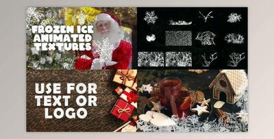 Frozen Ice Animated Textures for After Effects (Videohive 34907004) - AE Project