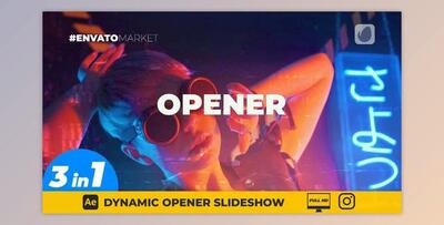 Dynamic Opener Slideshow (Videohive 40035994) - AE Project