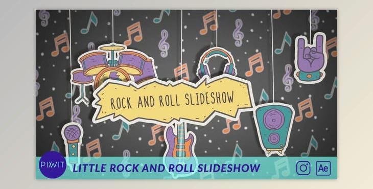 Little Rock and Roll Slideshow (Videohive 51715791) - AE Project