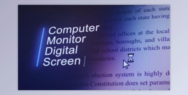 Computer Monitor Digital Screen (Videohive 42940497) - AE Project