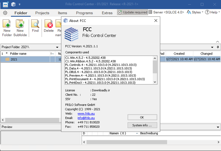 Nemetschek FRILO 2021.1