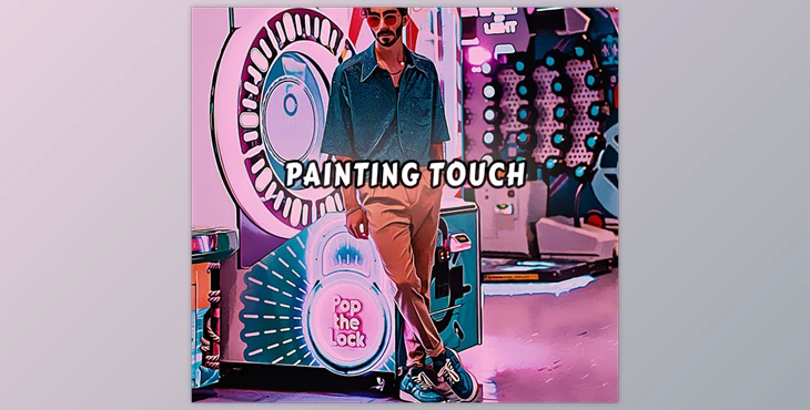 Painting Touch Photoshop Action GraphicRiver - 34532366