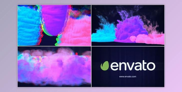 Glitch Smoke Logo Reveal (Videohive 22143312)