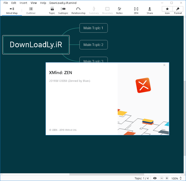 XMind 2025 v25.04.03523 Win / 23.08.02122 macOS