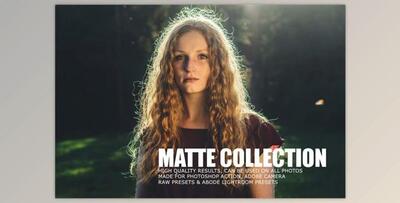 10 Matte Tone PS Action & Camera RAW