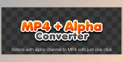 Aescript MP4 + Alpha Converter v1.4.0