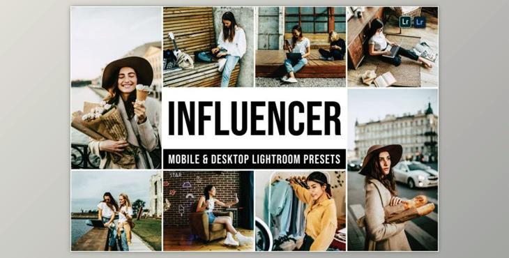 Influencer Mobile and Desktop Lightroom Presets by Laksmita