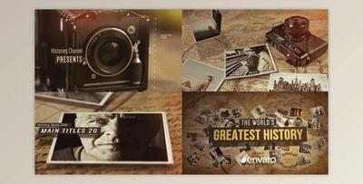 History Of The World Through Lenses (Videohive 20469021) - AE Project