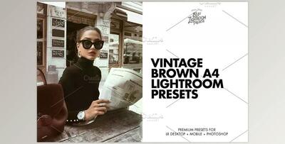 Vintage Lightroom Presets VSCO A4 CreativeMarket - 6325198