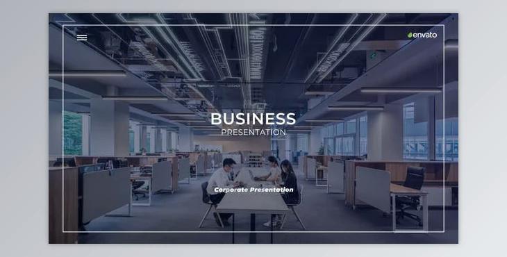 Minimal Corporate Presentation (Videohive 23825072)