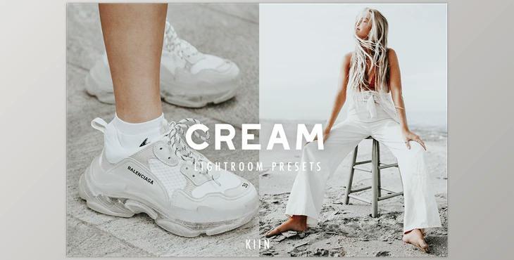 8 CREAM LIGHTROOM PRESET FILTERS CreativeMarket-5718439 (DNG, XMP, LRTEMPLATE)