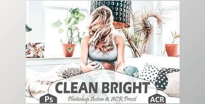 18 Clean Bright Photoshop Actions