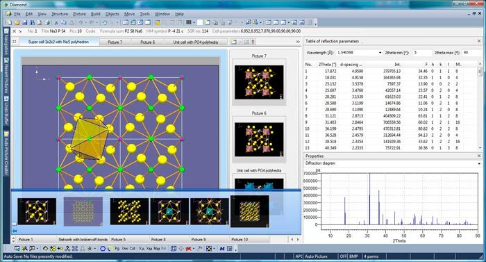 Crystal Impact Diamond 4.6.8