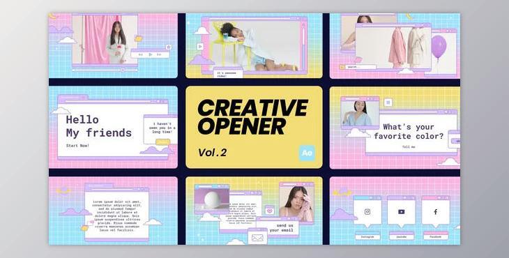 Creative Opener Vol 03 (Videohive 35876637) - AE Project